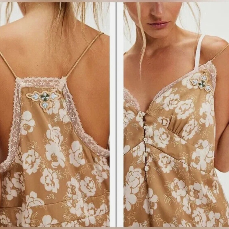 Free People Intimately Night Special Cami, Size S, Nwt